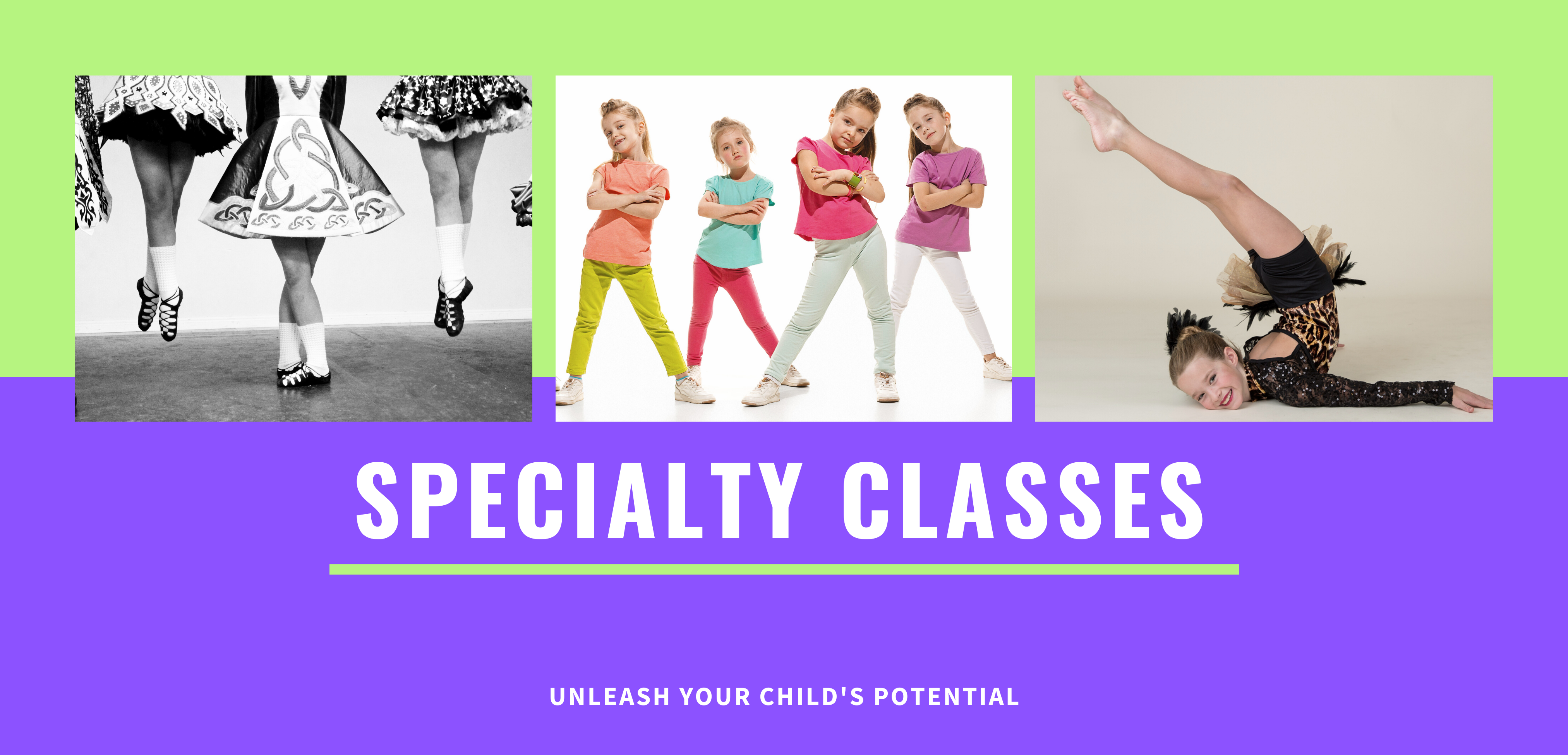 Specialty Classes header